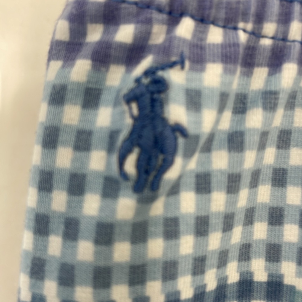 Polo Ralph Lauren- Girls Blue Patch Leggings Perfect for March Break or gift - Picture 2 of 5